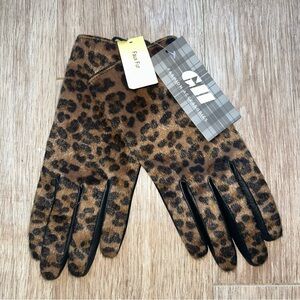 Leopard Print Gloves